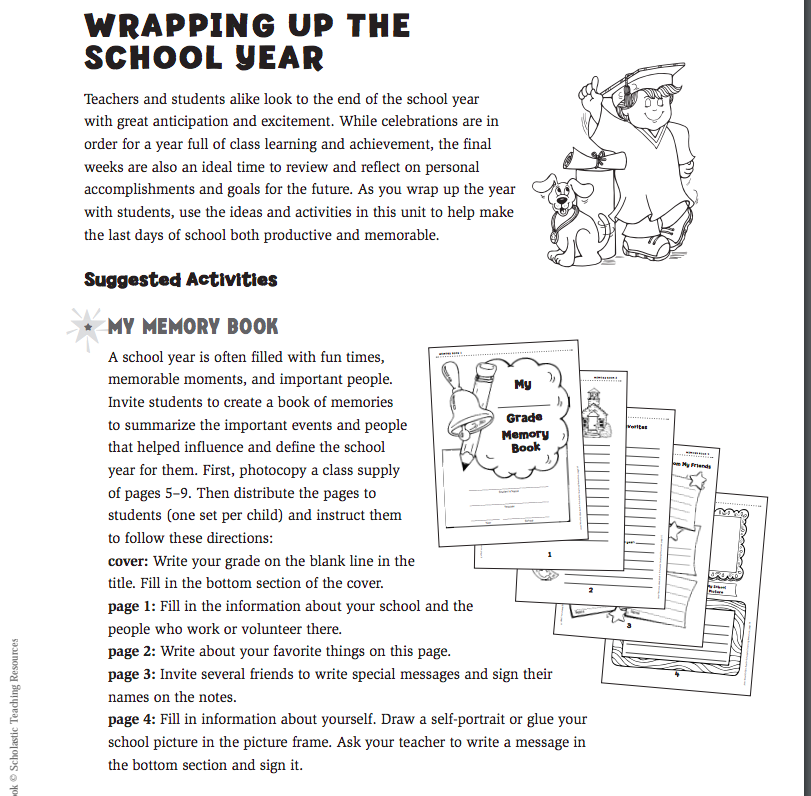 Wrapping Up the School Year With Scholastic Teachables Scholastic